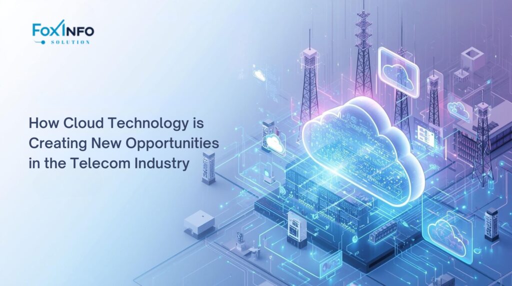 Cloud technology transforming telecom industry with data networks and connectivity innovation